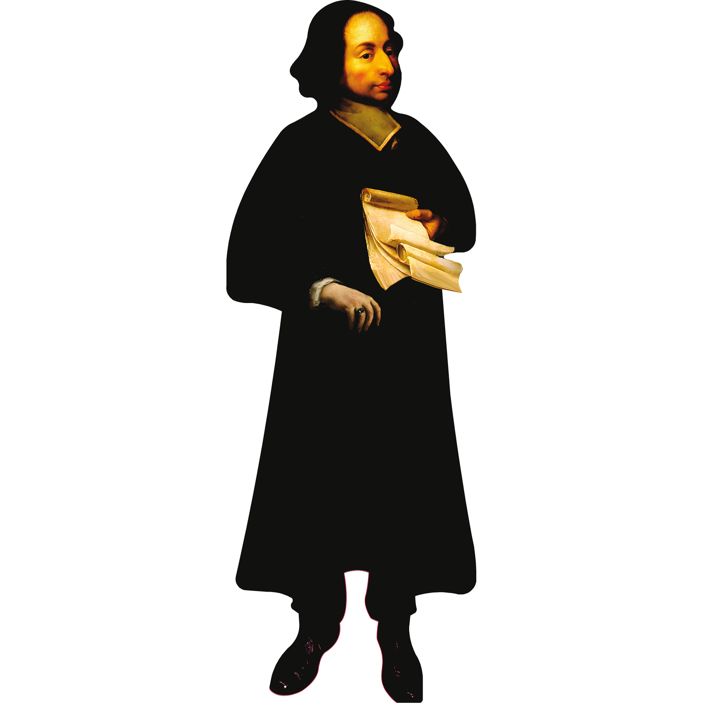 Blaise Pascal Cardboard Cutout