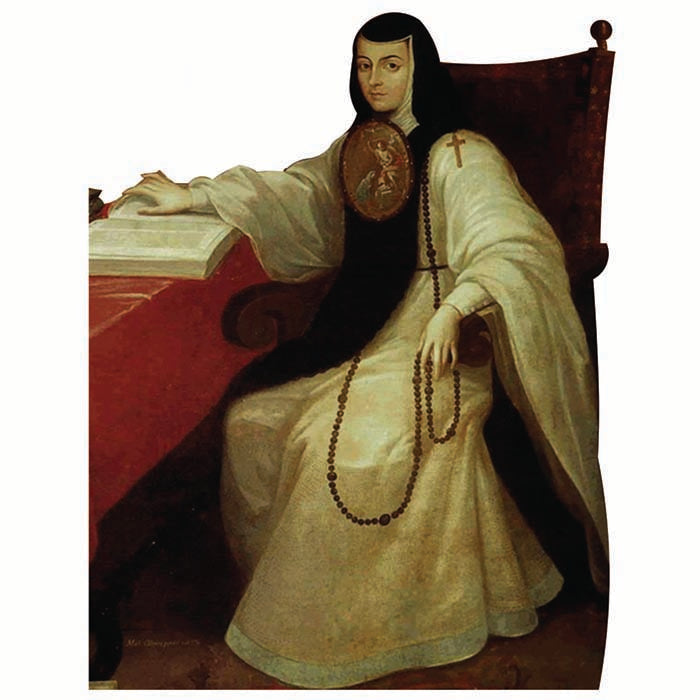 Juana Ines de la Cruz Cardboard Cutout