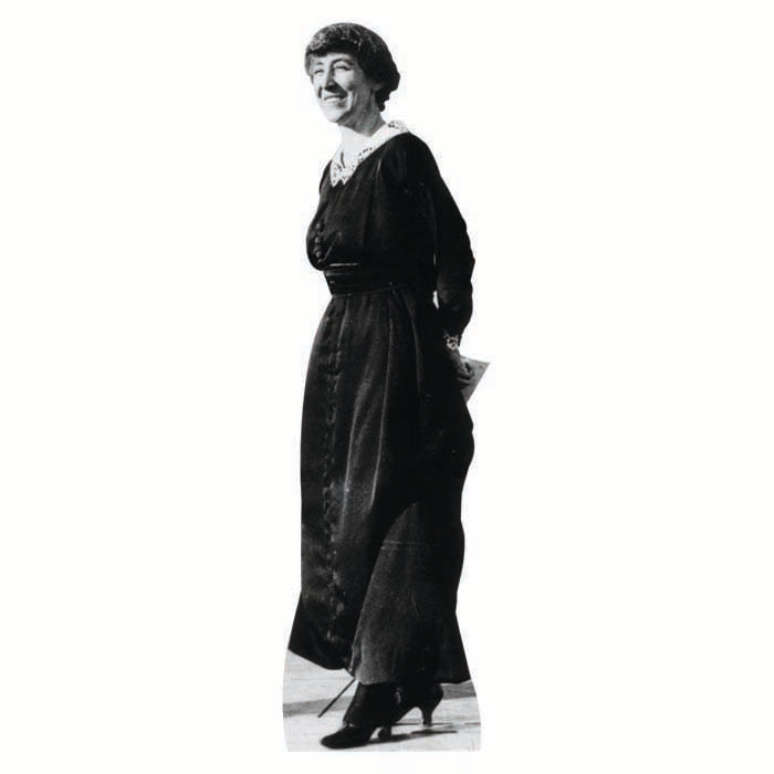 Jeannette Rankin Cardboard Cutout