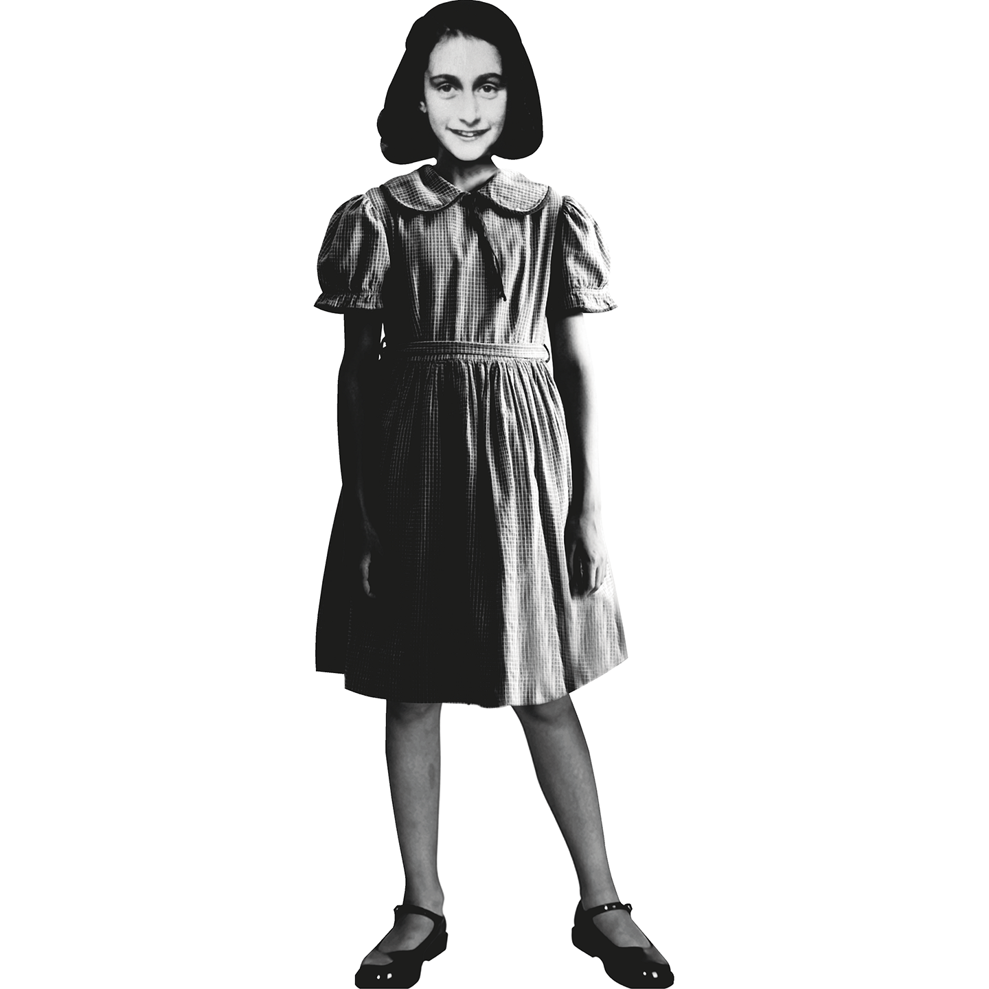 Anne Frank Cardboard Cutout