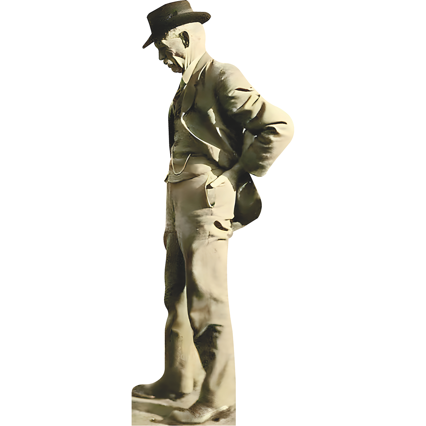 Wyatt Earp 1925 Last Known Photograph Cardboard Cutout