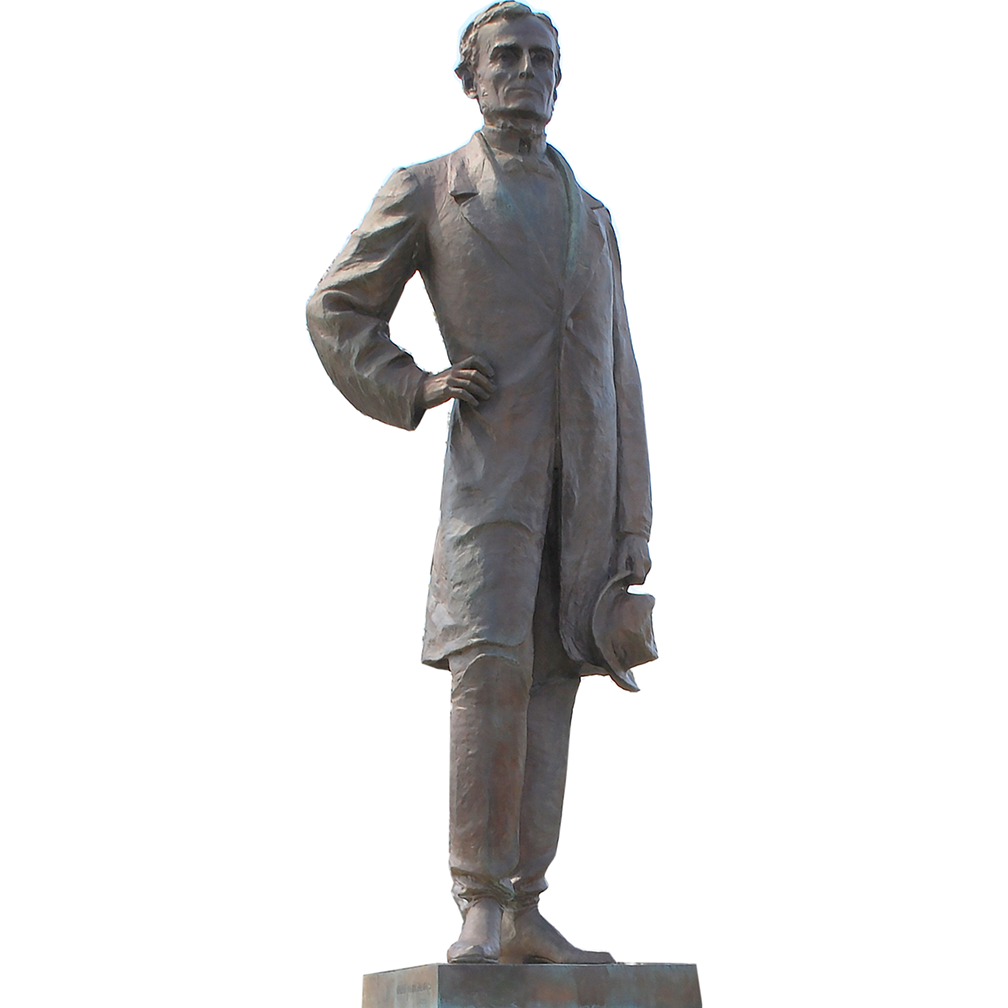 Jefferson Davis Statue Cardboard Cutout