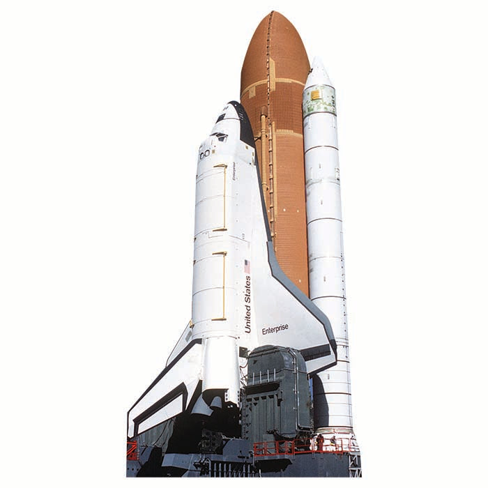 Space Shuttle Enterprise Cardboard Cutout