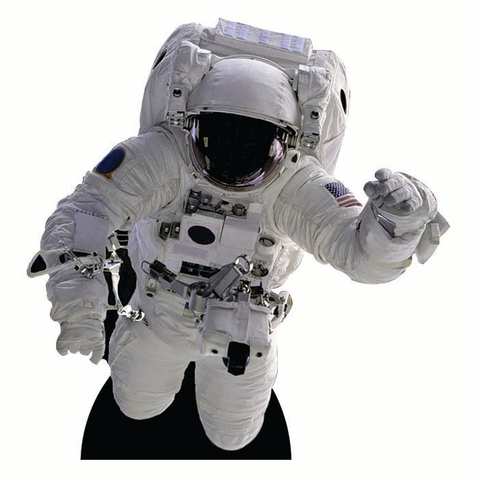 Astronaut Floating Cardboard Cutout