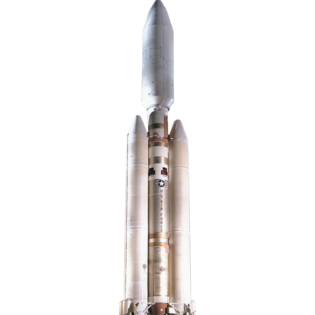 Titan IV Air Force Rocket Cardboard Cutout