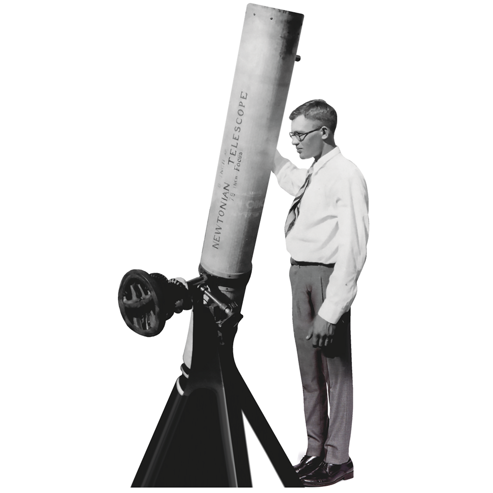 Clyde Tombaugh Pluto Discoverer Cardboard Cutout