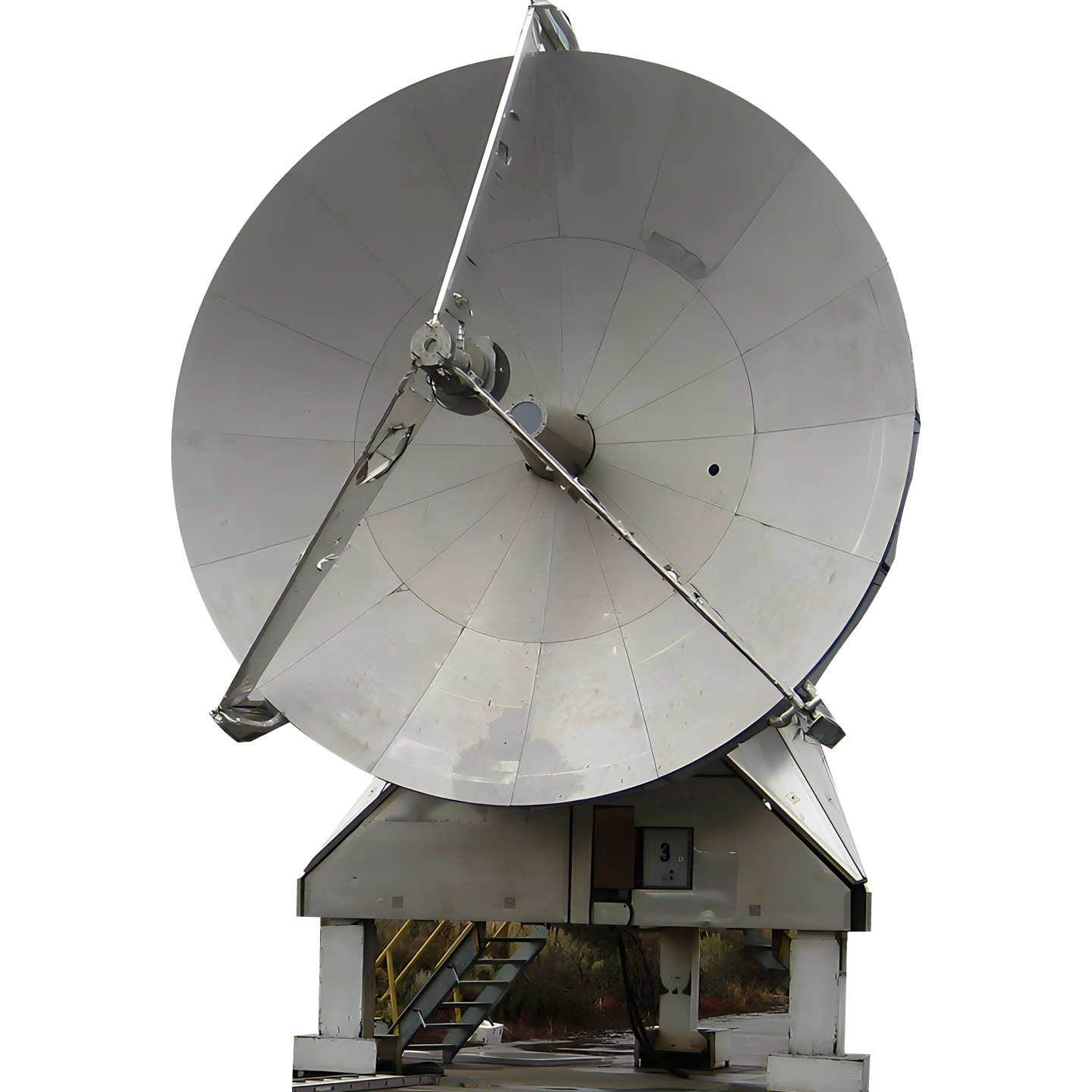 Hat Creek Radio Telescope Cardboard Cutout