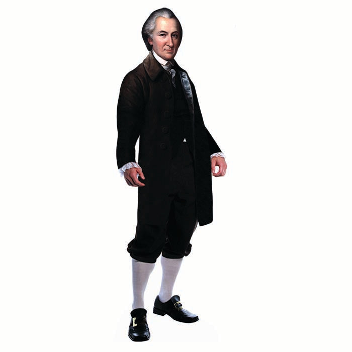 John Dickinson Cardboard Cutout
