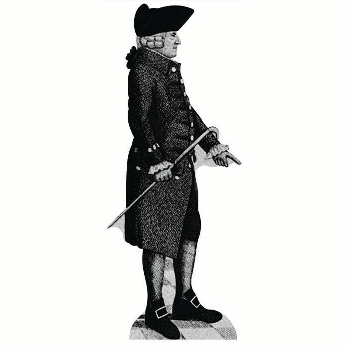 Adam Smith Cardboard Cutout