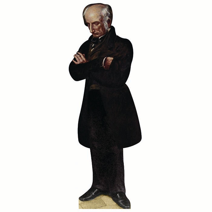 William Wordsworth Cardboard Cutout