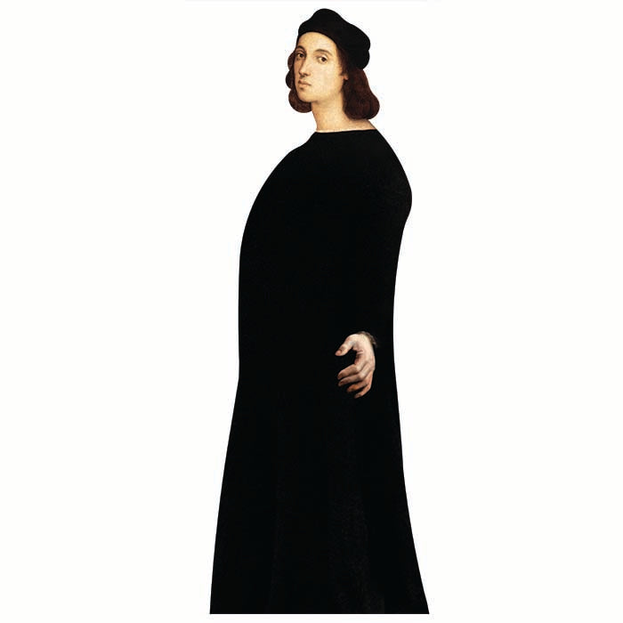 Raphael Sanzio Urbino Cardboard Cutout