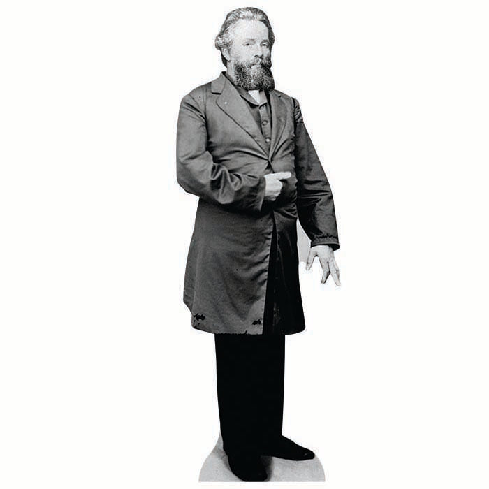 Herman Melville Cardboard Cutout