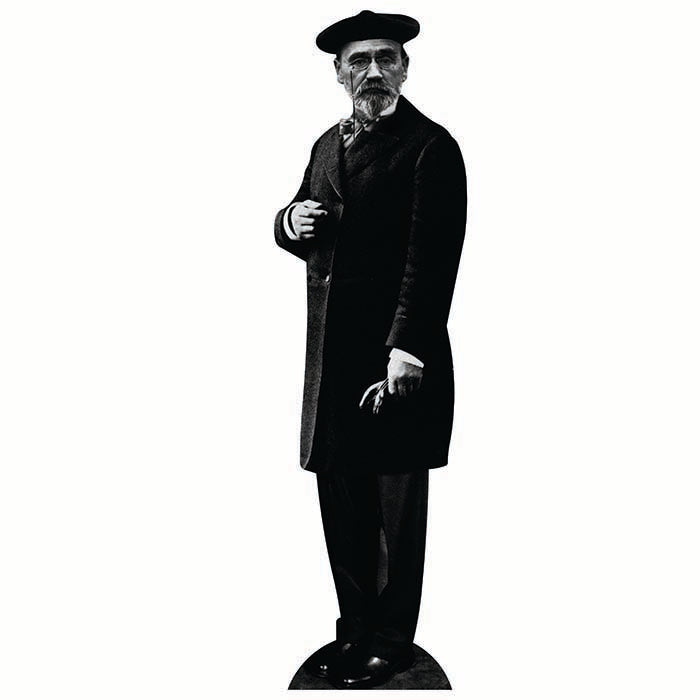 Emile Zola Cardboard Cutout