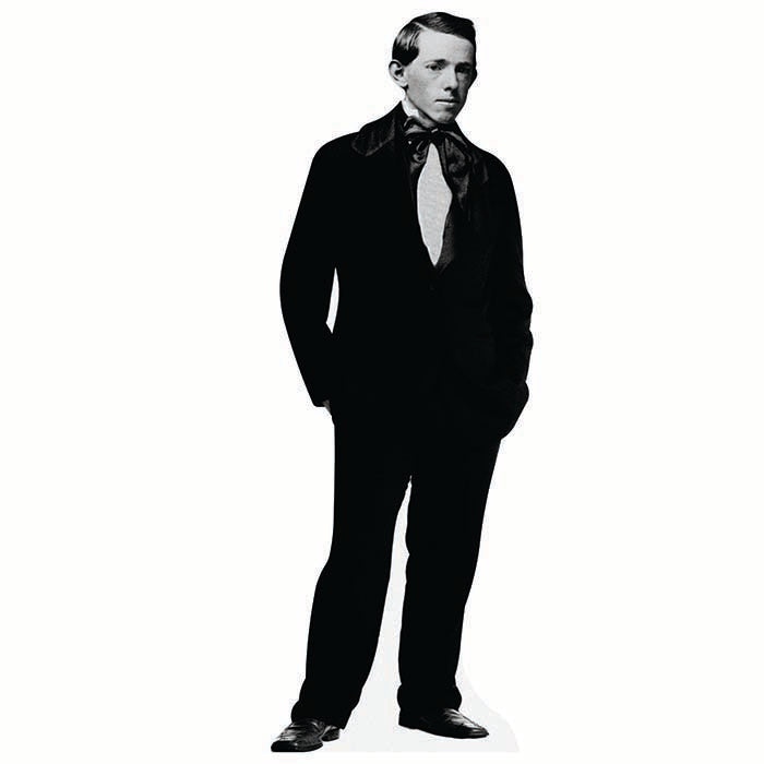 Horatio Alger Jr Cardboard Cutout
