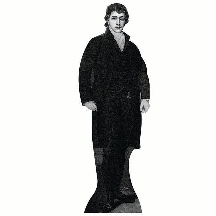 Francis Scott Key Cardboard Cutout
