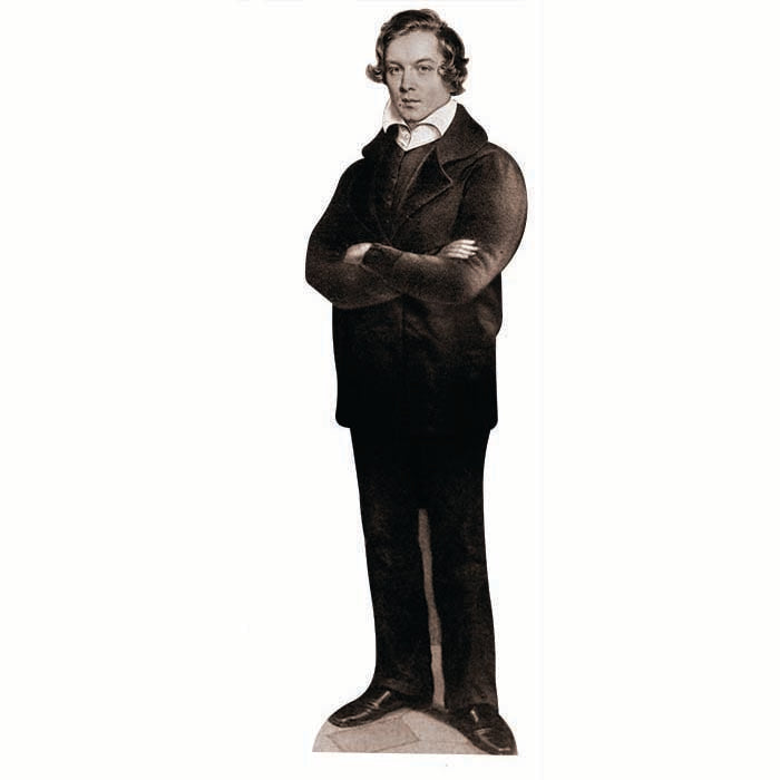 Robert Schumann Cardboard Cutout