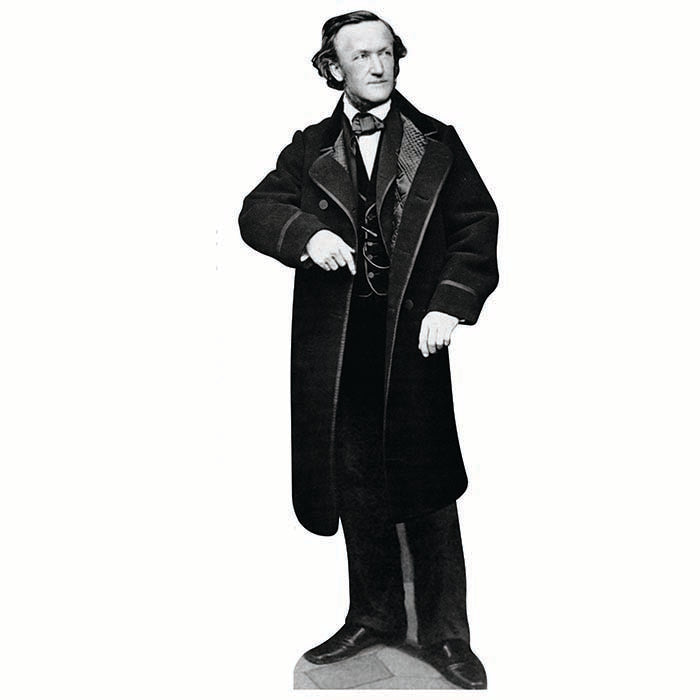 Richard Wagner Cardboard Cutout