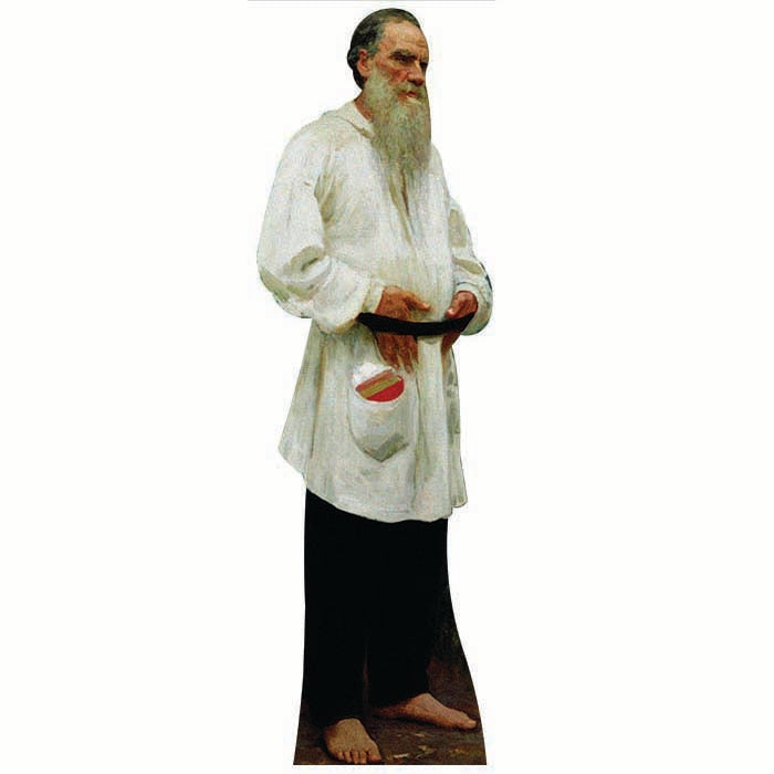 Leo Tolstoy Cardboard Cutout