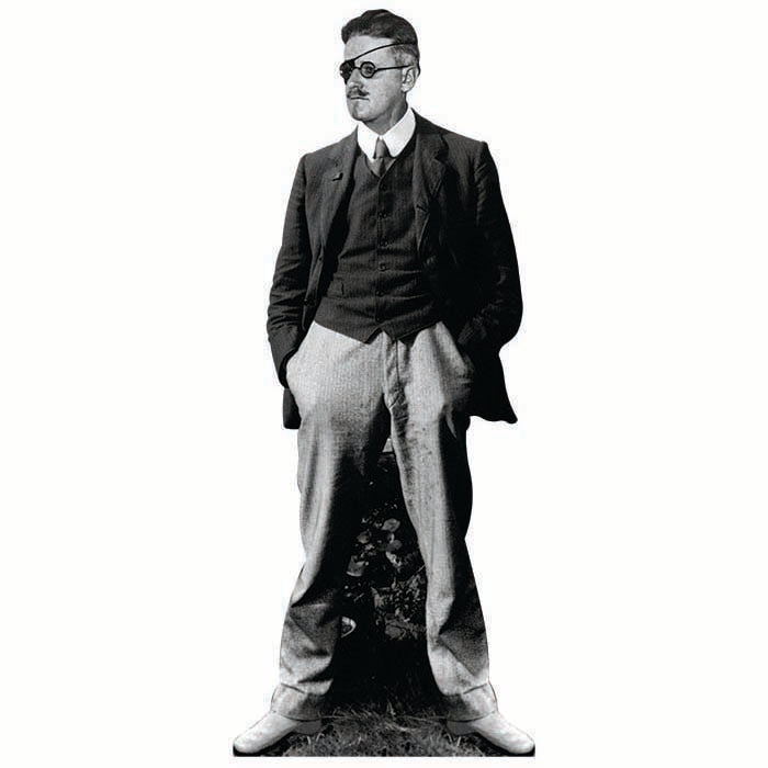 James Joyce Cardboard Cutout