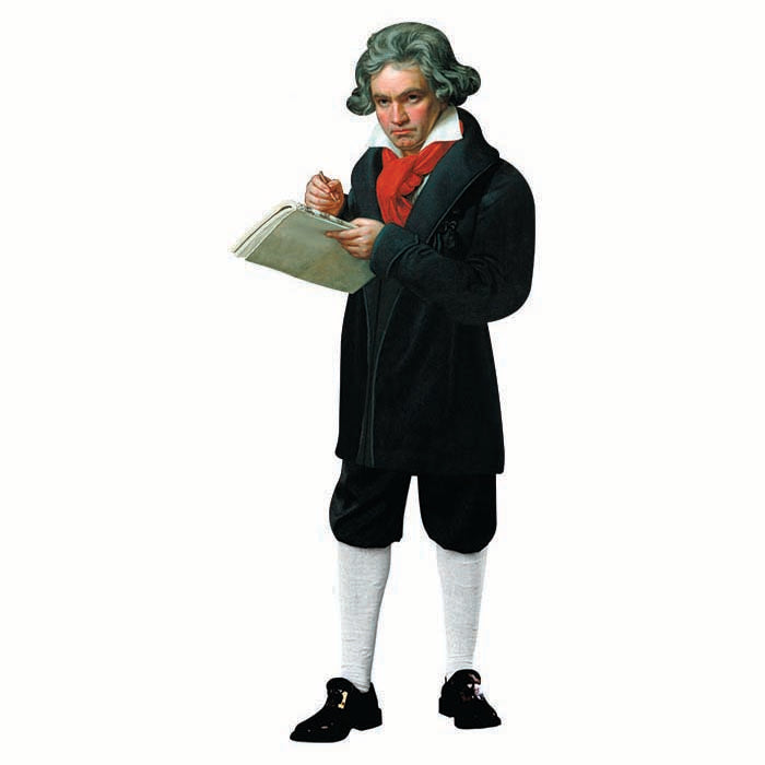 Beethoven Cardboard Cutout