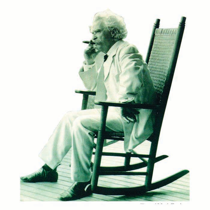 Mark Twain Cardboard Cutout