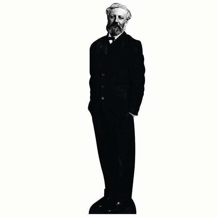 Jules Verne Cardboard Cutout