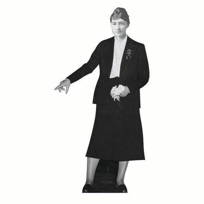 Georgia O'Keeffe Cardboard Cutout