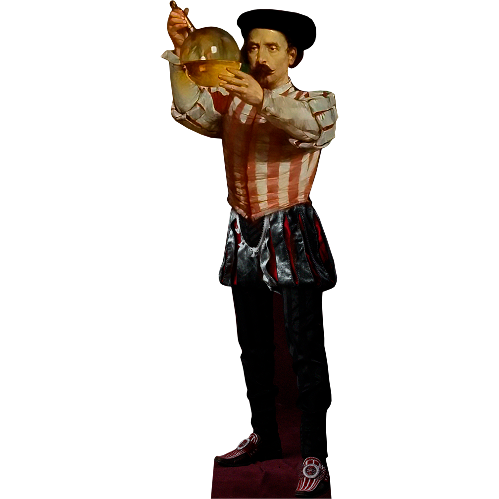 Alchemist - William Fettes Douglas Cardboard Cutout