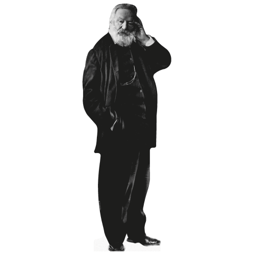 Victor Hugo French Author Les Miserables Cardboard Cutout