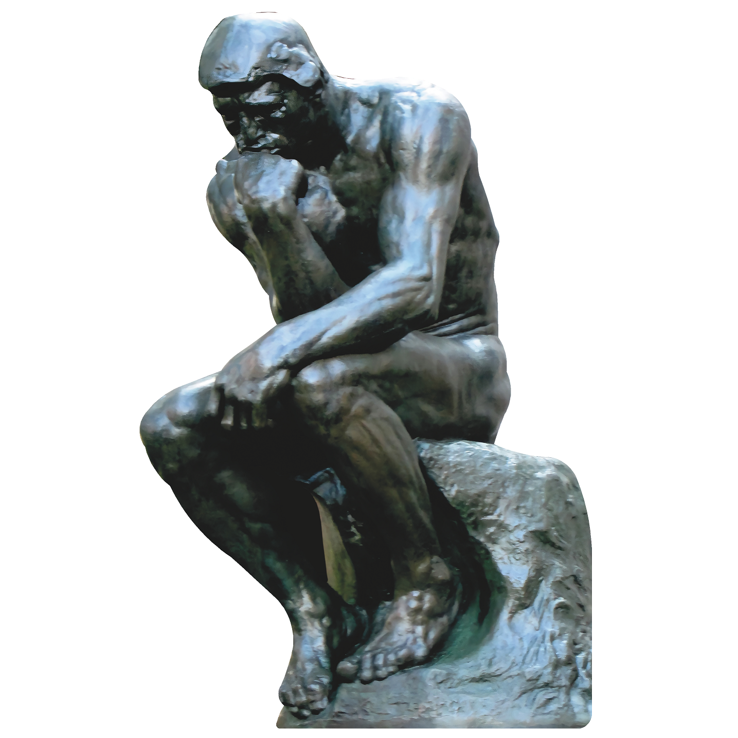 Auguste Rodin - The Thinker Cardboard Cutout