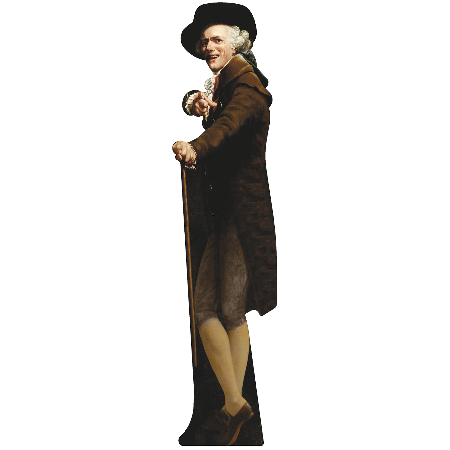 Joseph Ducreux Disregard Females Acquire Currency Meme Cardboard Cutout