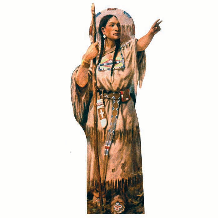 Sacajawea Cardboard Cutout