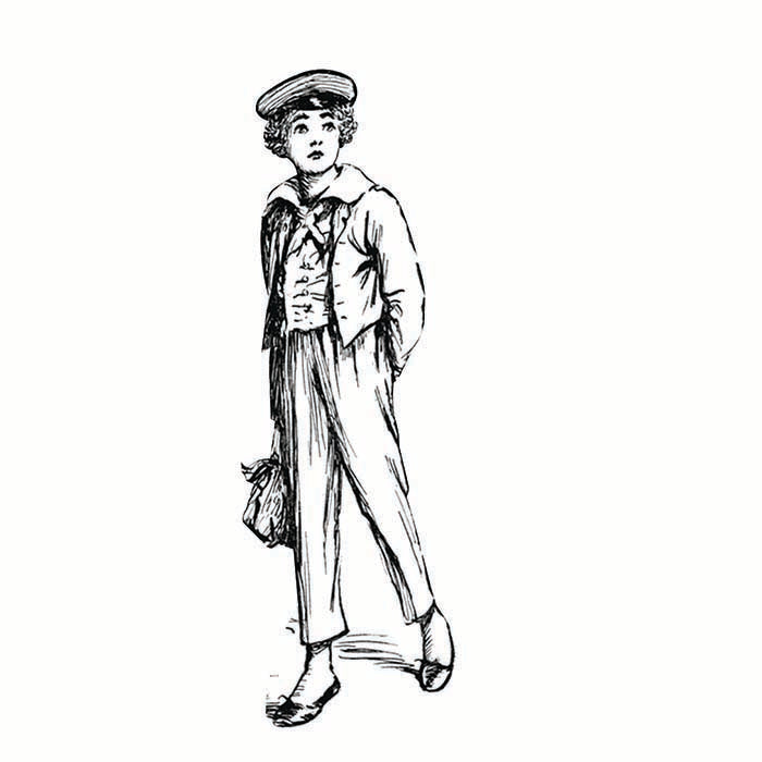 David Copperfield Child Cardboard Cutout