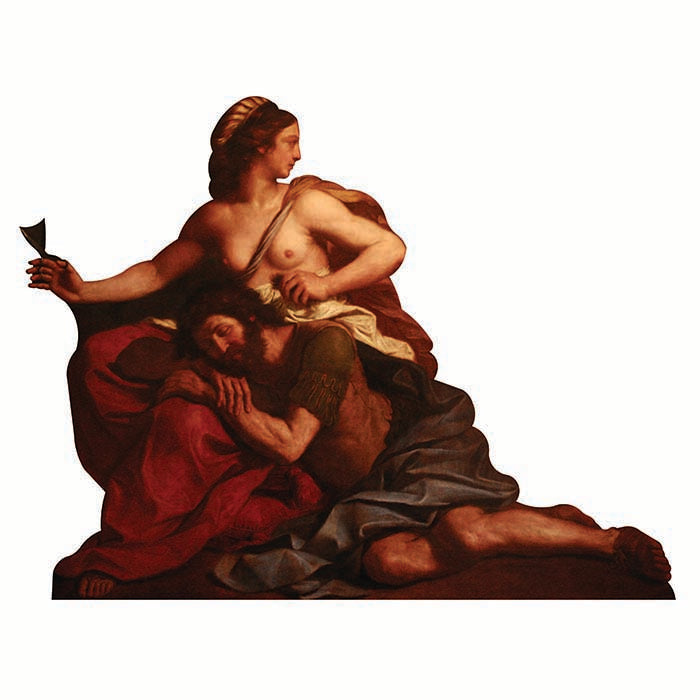 Samson and Delilah Cardboard Cutout