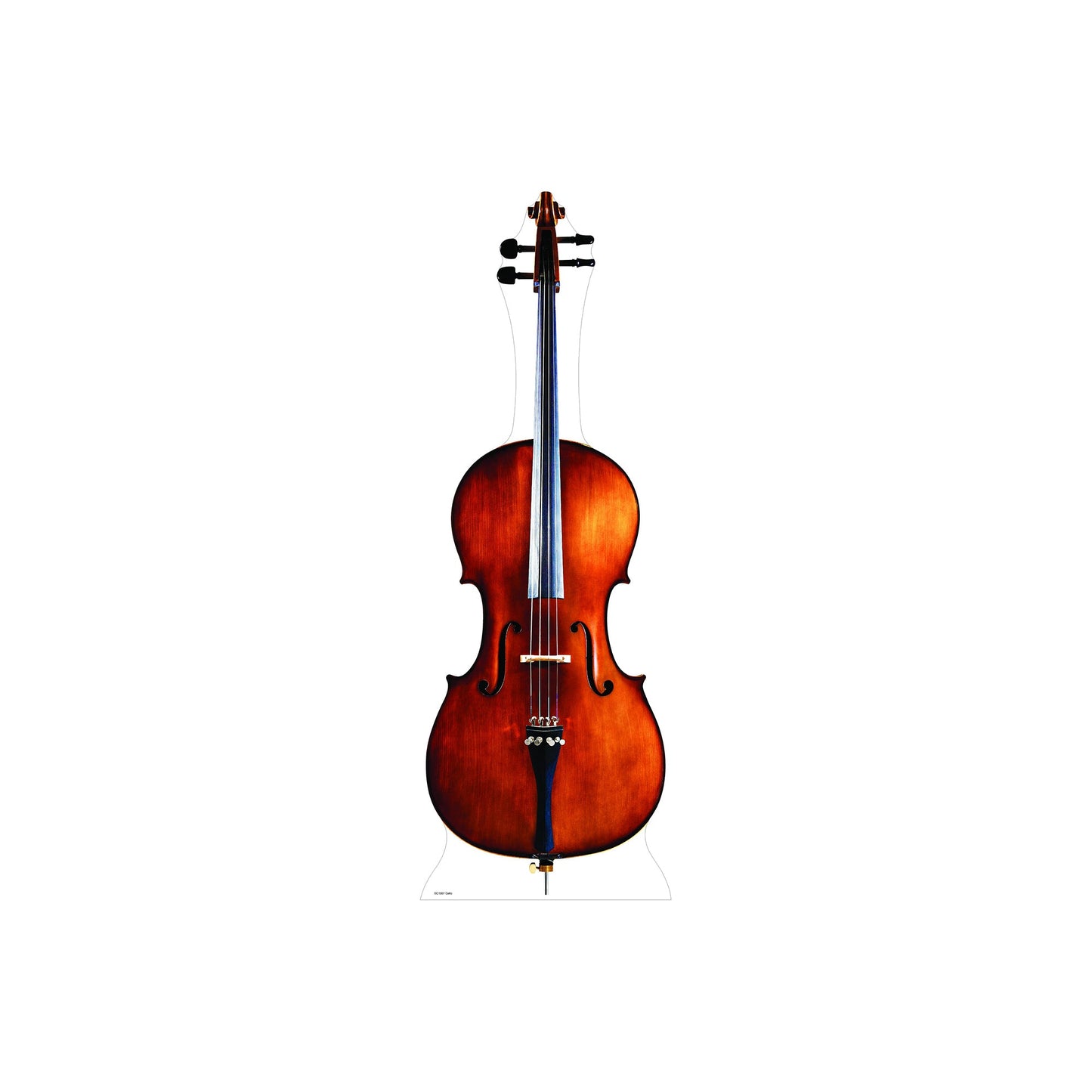 Cello Cardboard Cutout