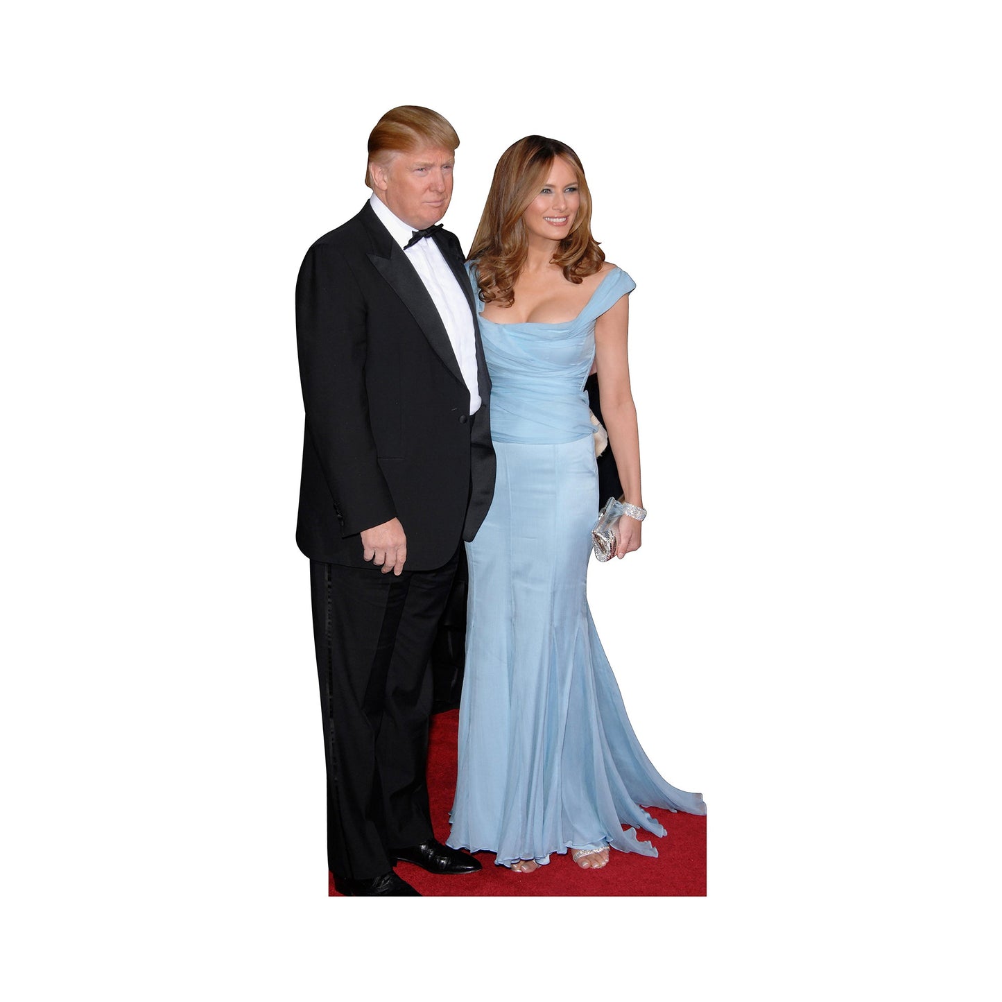 President Donald and Melania Trump Cardboard Cutout