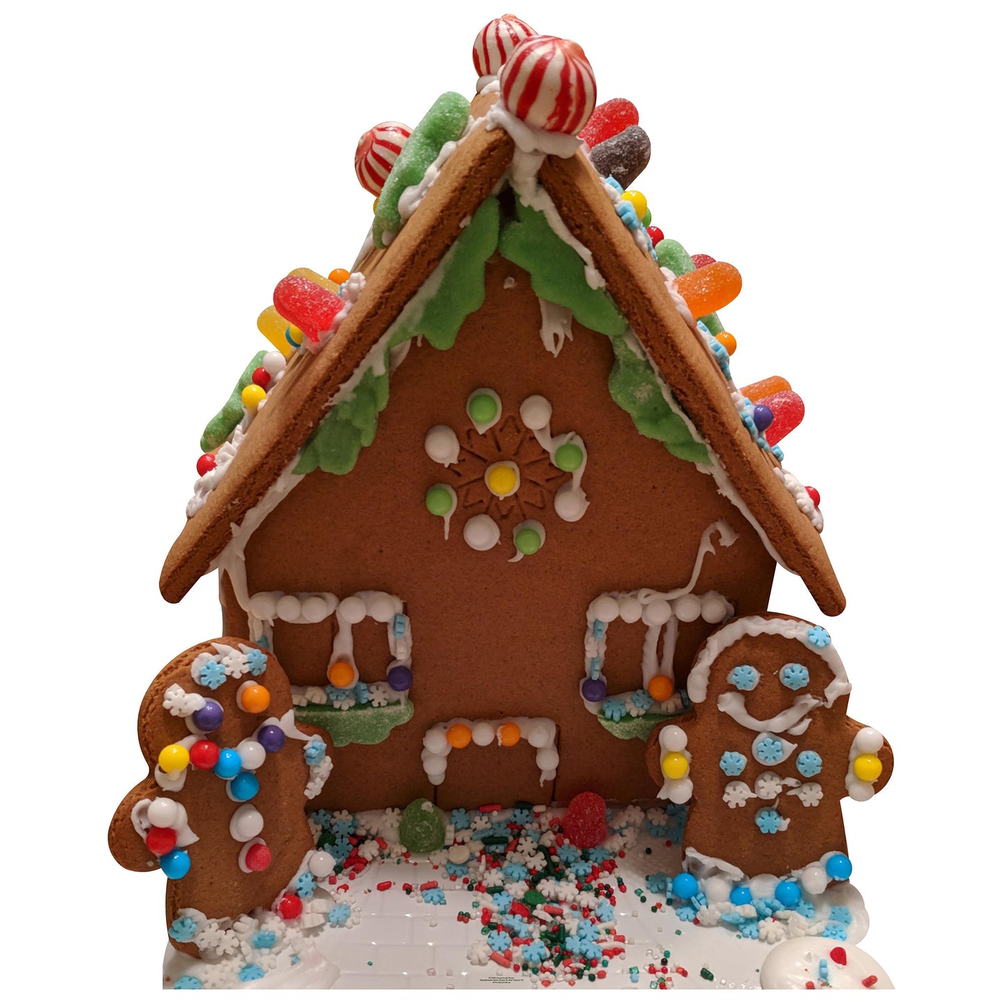 Gingerbread House Cardboard Cutout