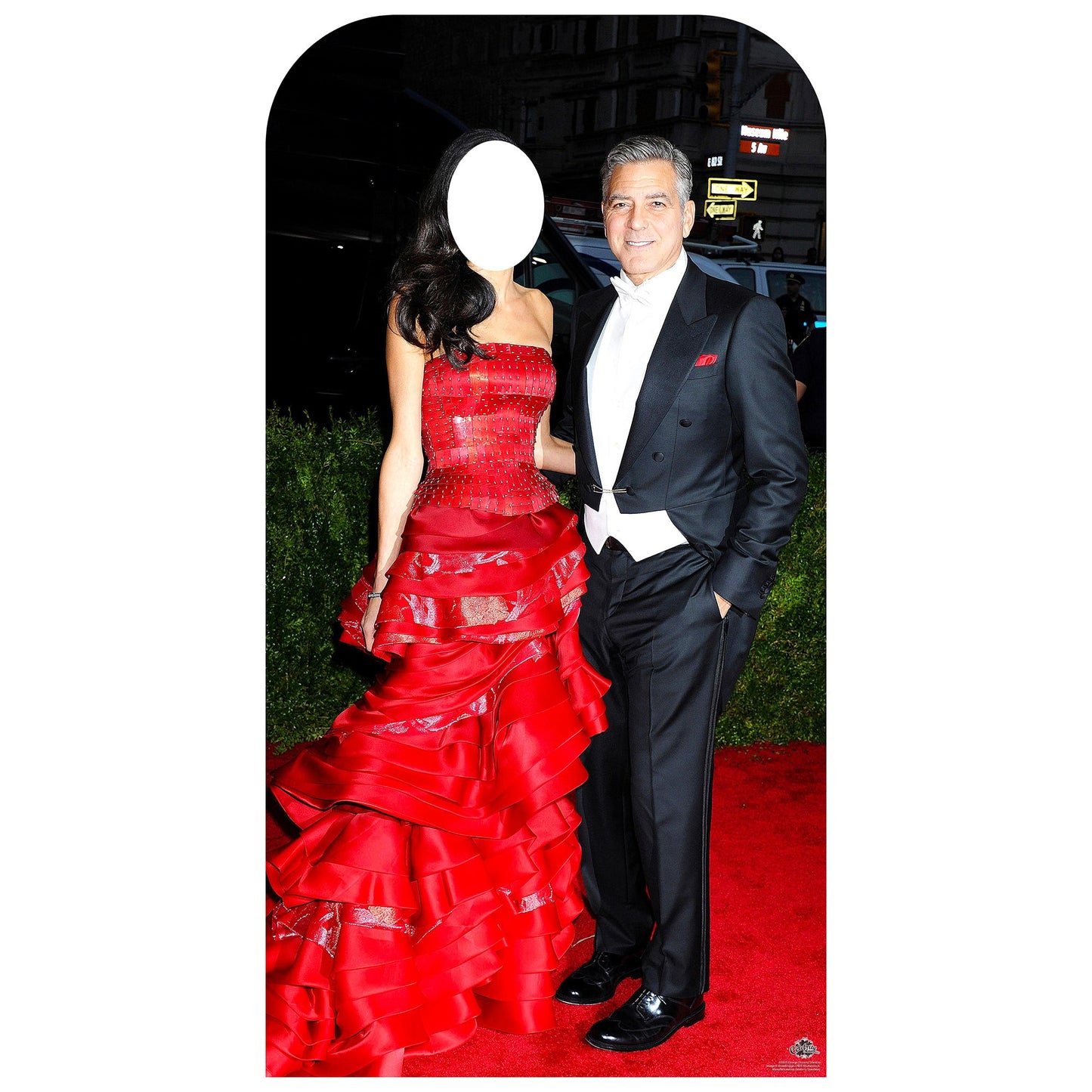 Clooney Standin Cardboard Cutout