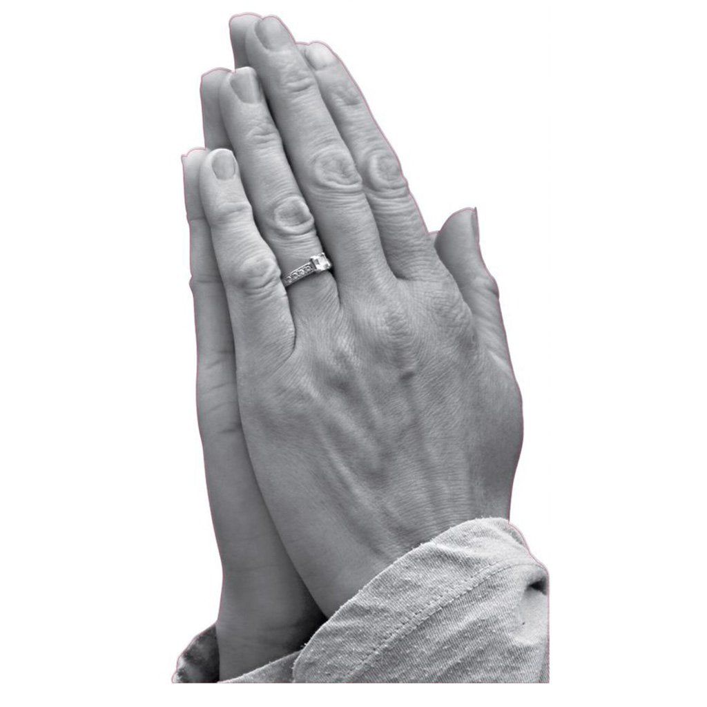 Praying Hands Cardboard Cutout
