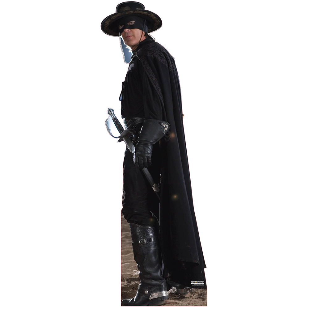 Zorro Railroad Cardboard Cutout