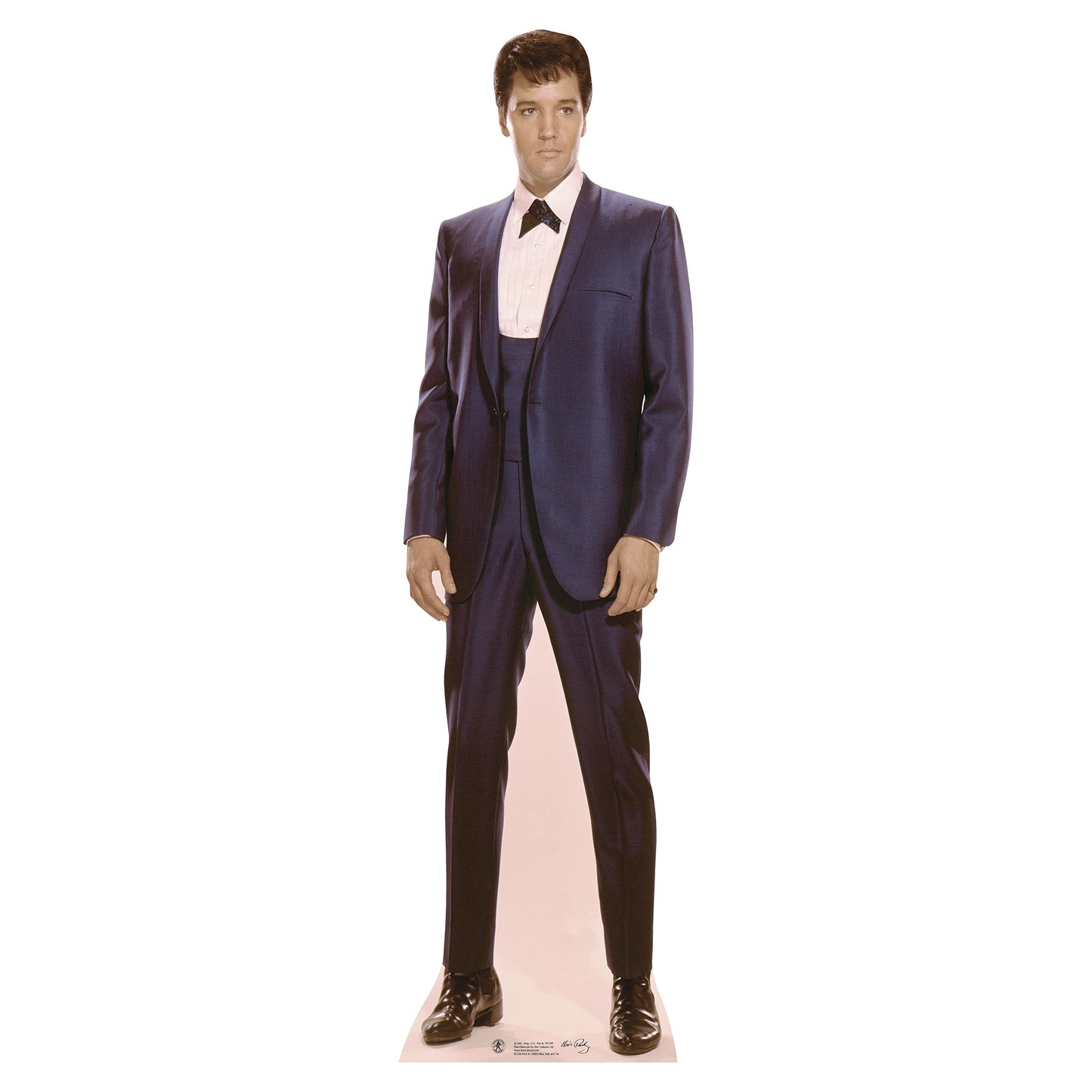 Elvis 1960s Blue Suit Cardboard Cutout