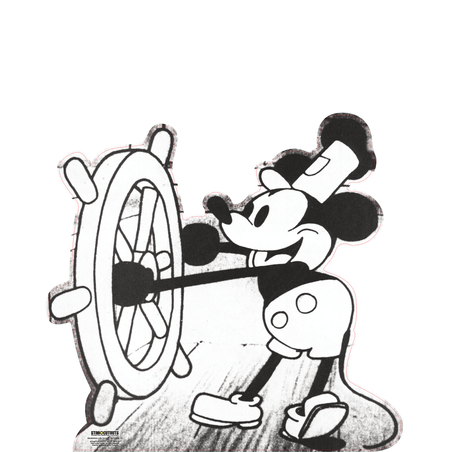 SteamBoat Willie Cardboard Cutout