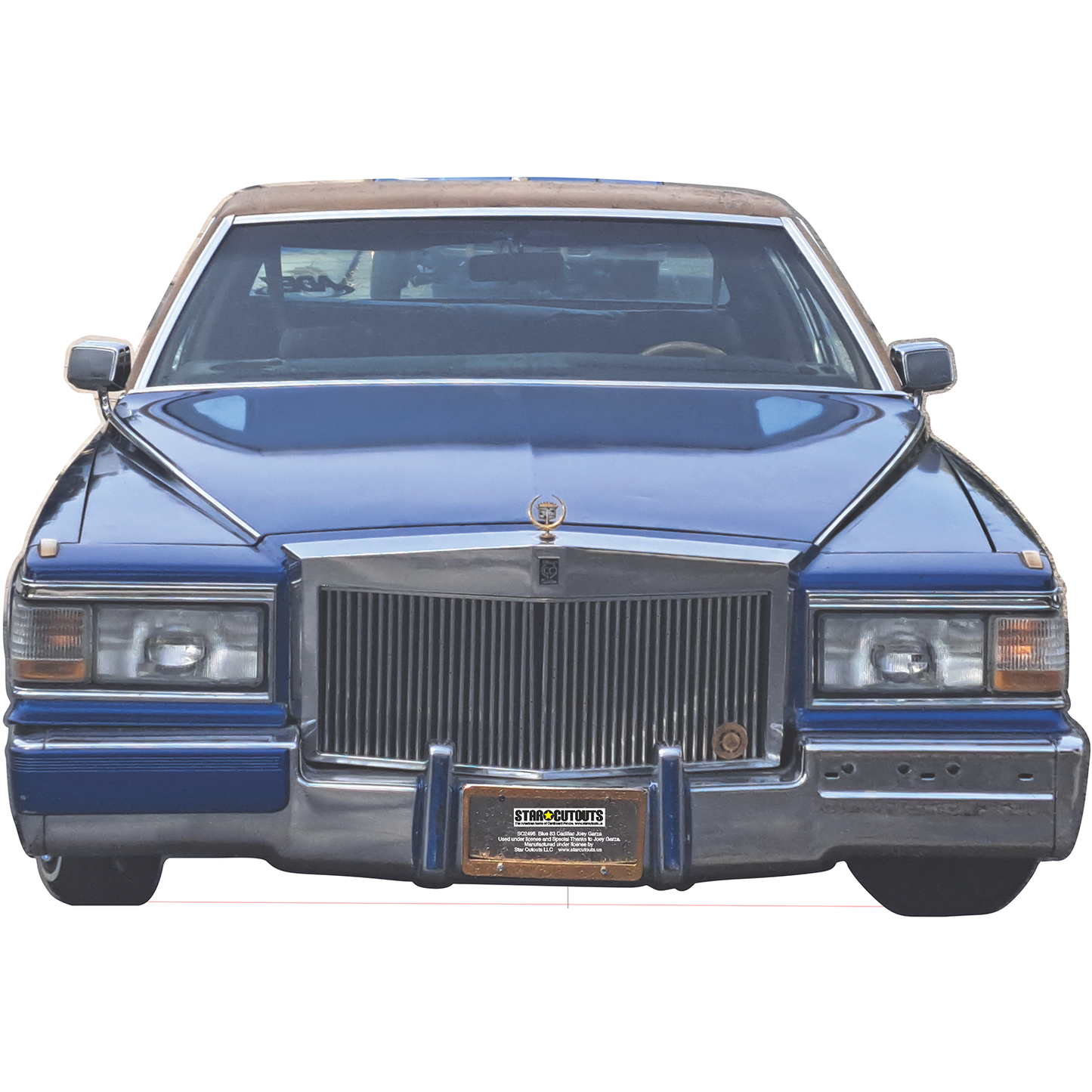 Blue 83 Cadillac Joey Garza Cardboard Cutout
