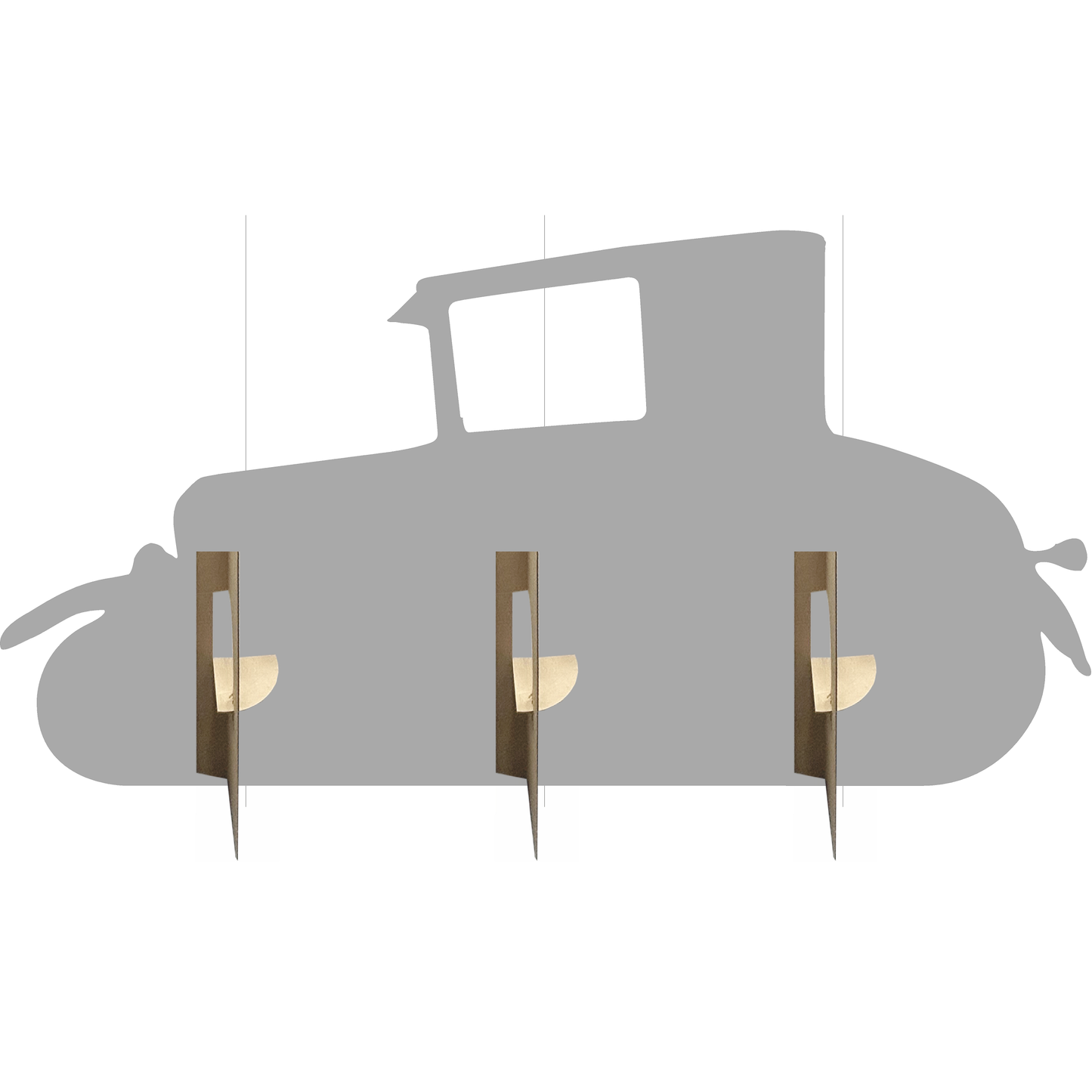 Model T Side View Cardboard Cutout