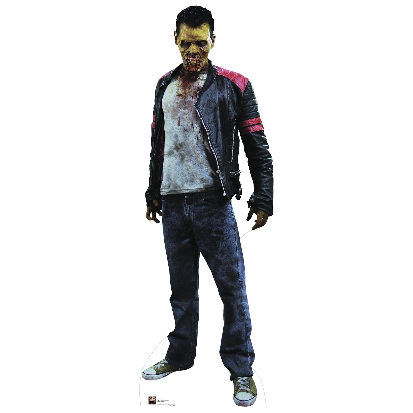 The Biter Zombie Cardboard Cutout