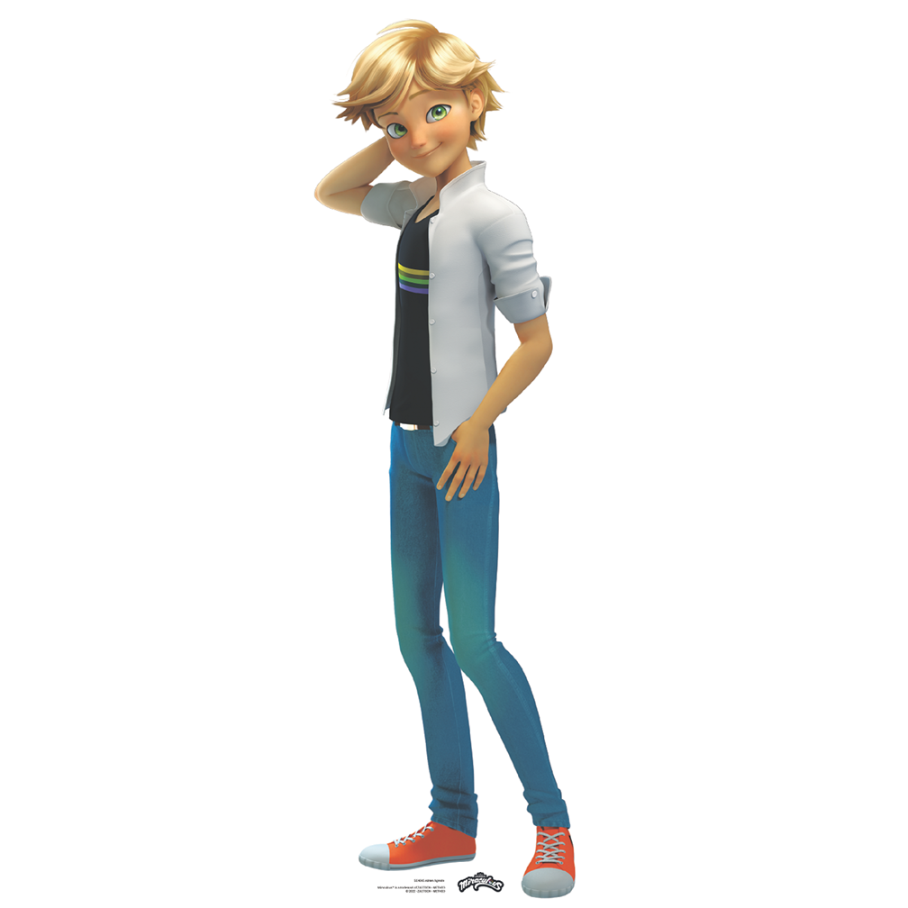 Adrien Agreste Cat Noir Miraculous Disney Cardboard Cutout