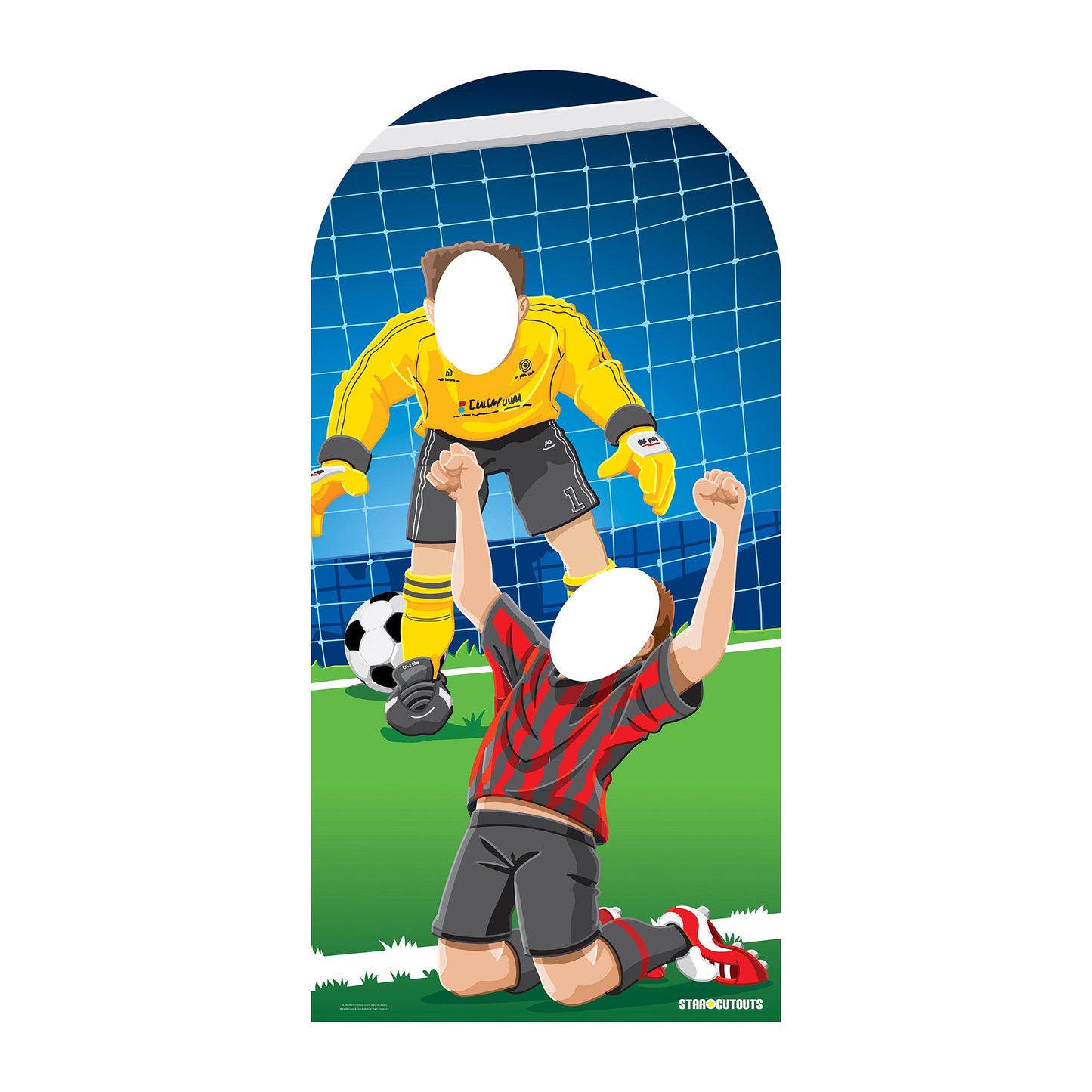 Adult Football Soccer Stand In Cardboard Cutout