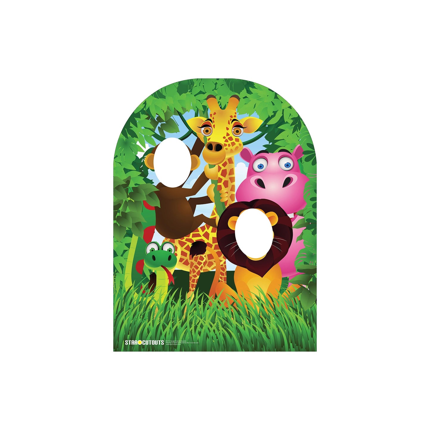 Jungle Stand In Cardboard Cutout