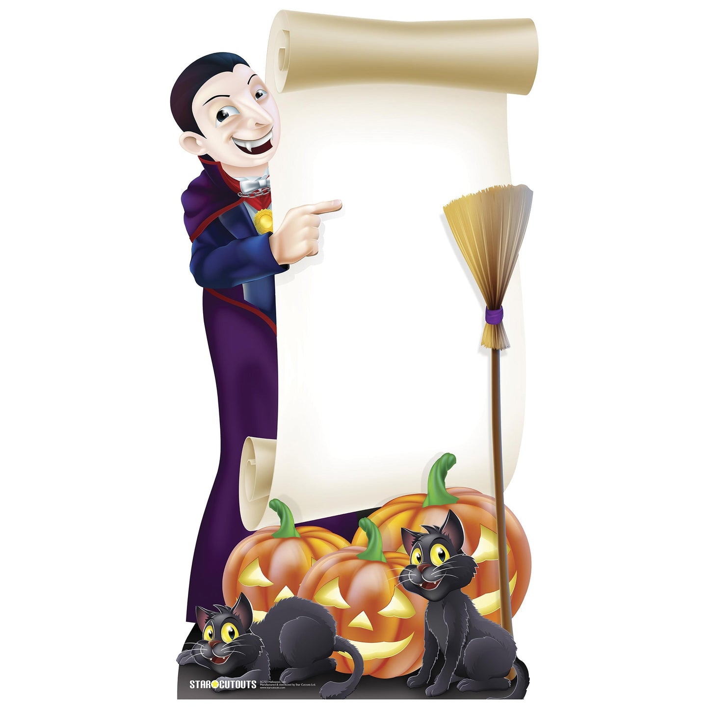 Halloween Sign Cardboard Cutout