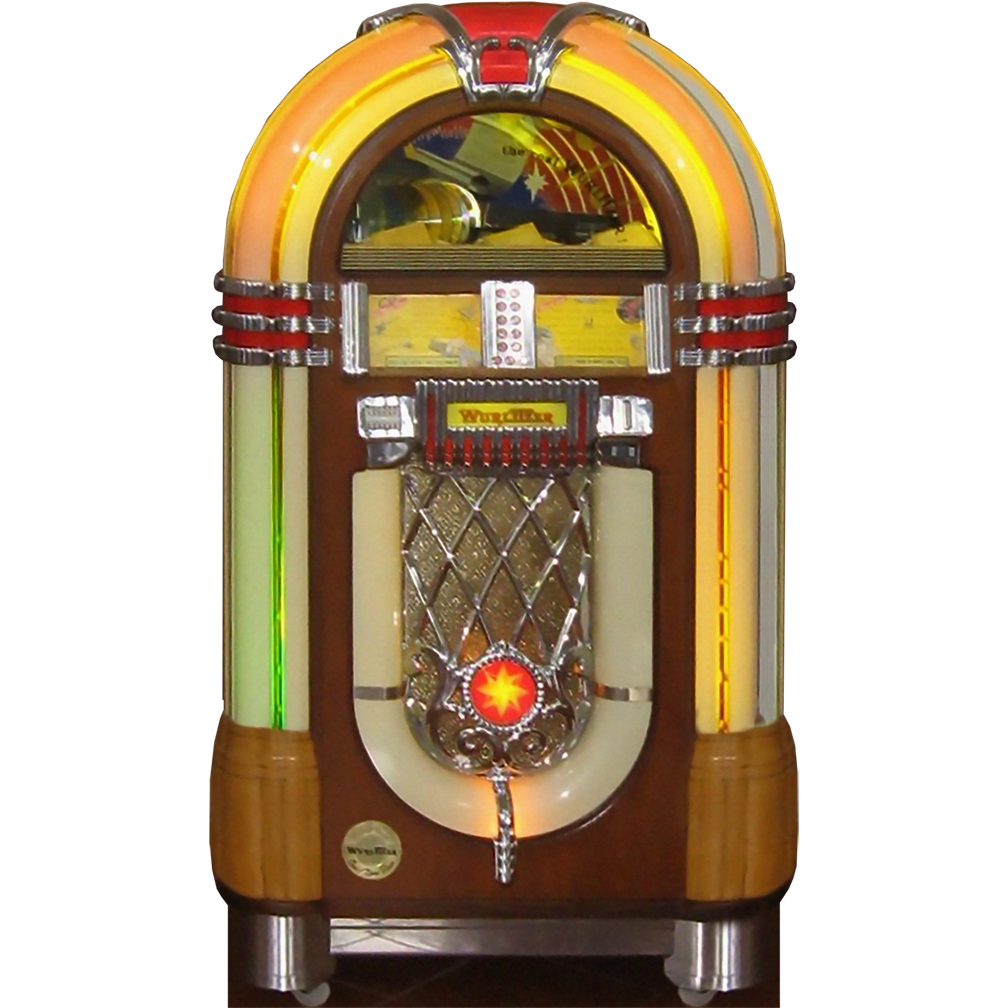 1950's Vintage Juke Box Cardboard Cutout